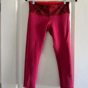 Reversible Lululemon Capris